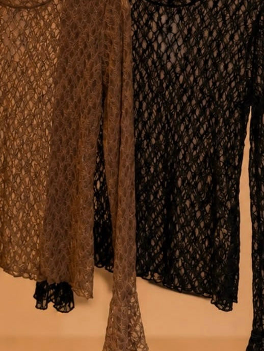 Long Sleeve Lace Top