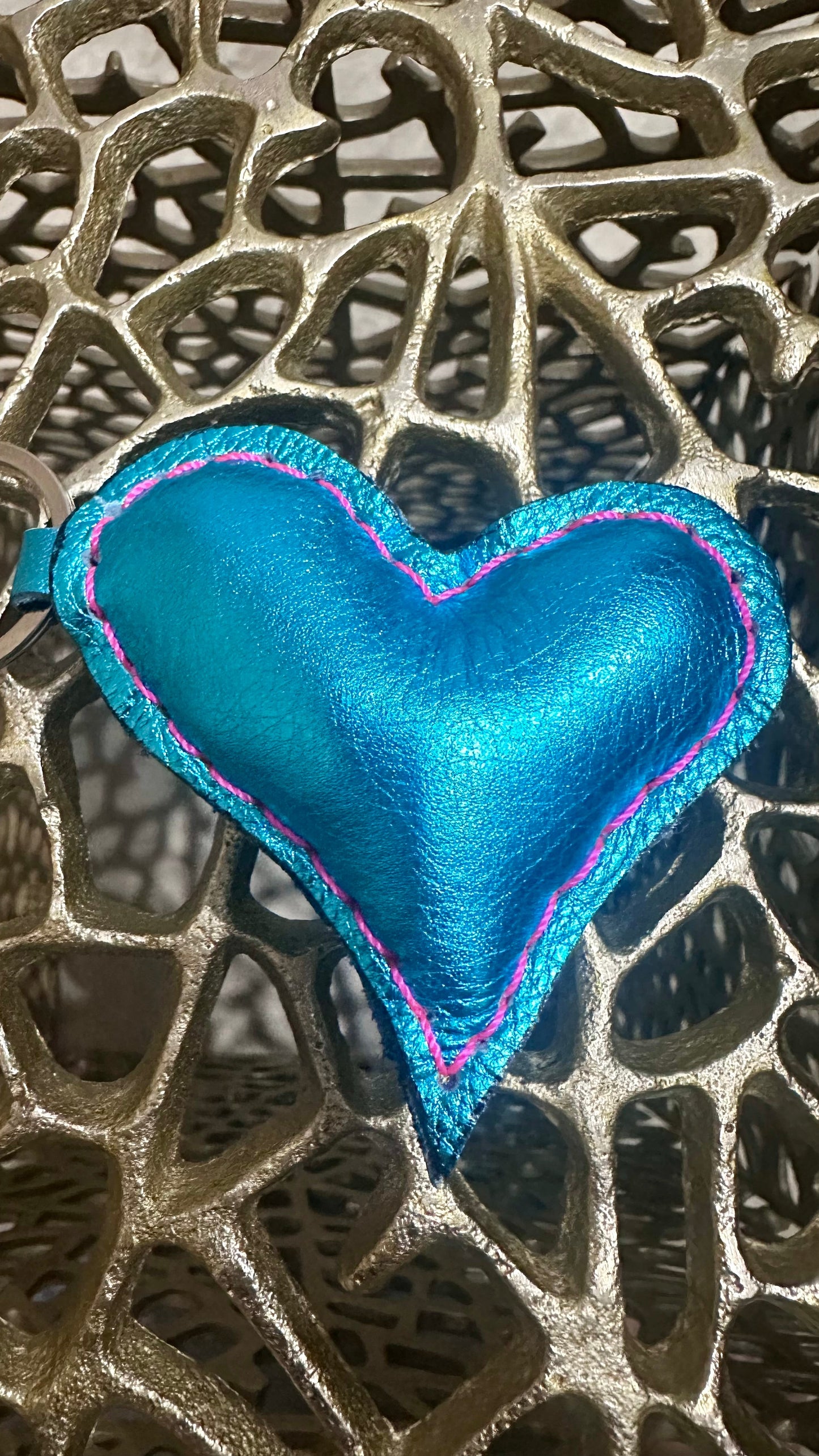 Angle Heart Keychain