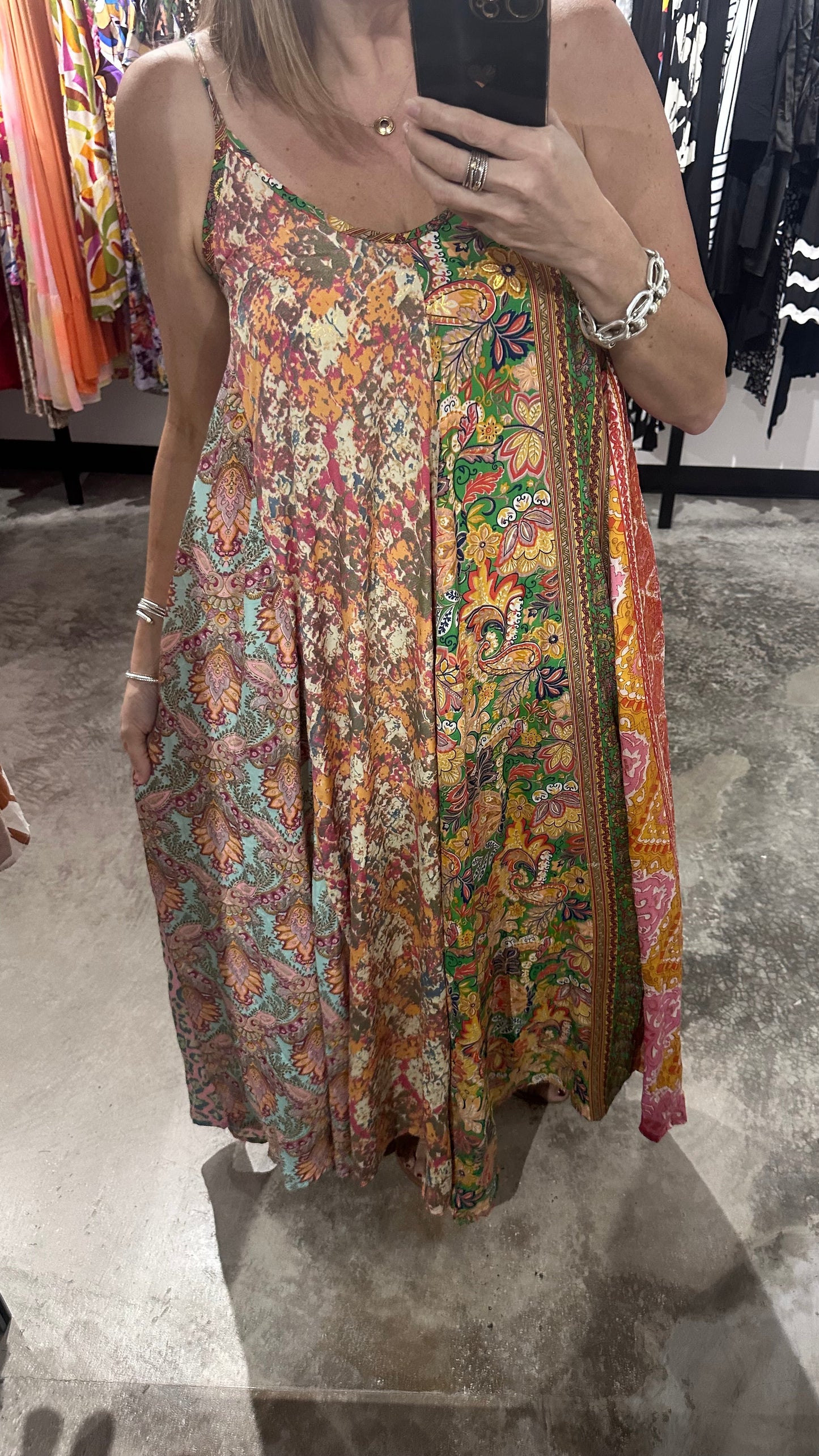 One Size Slip Maxi Dress