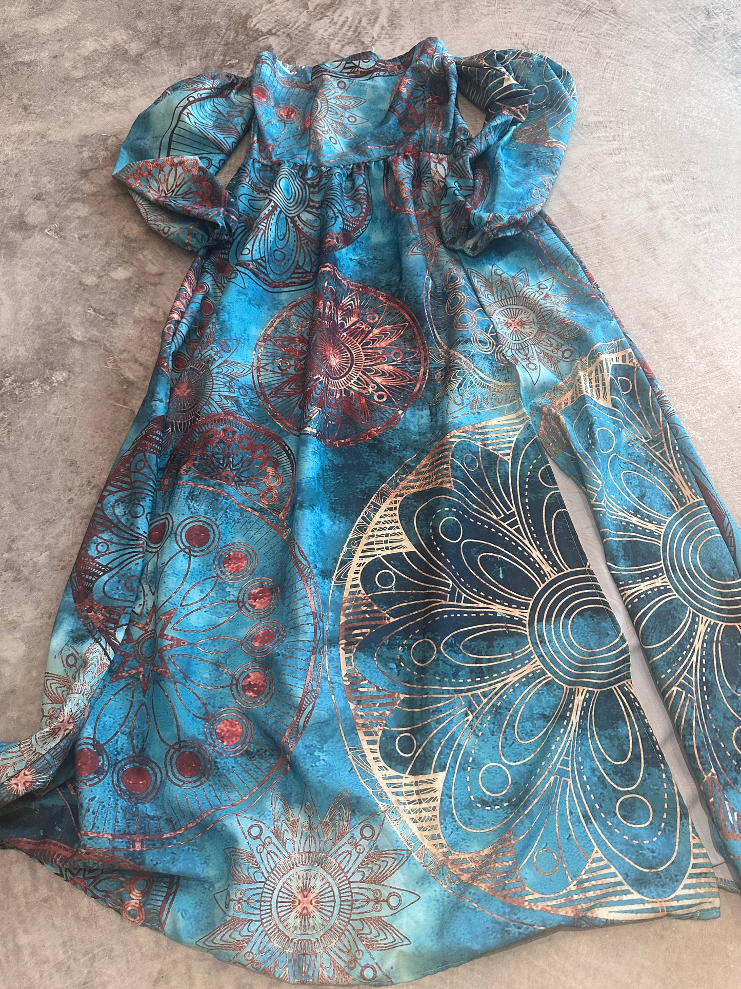 Off Shoulder Slip Maxi Dress