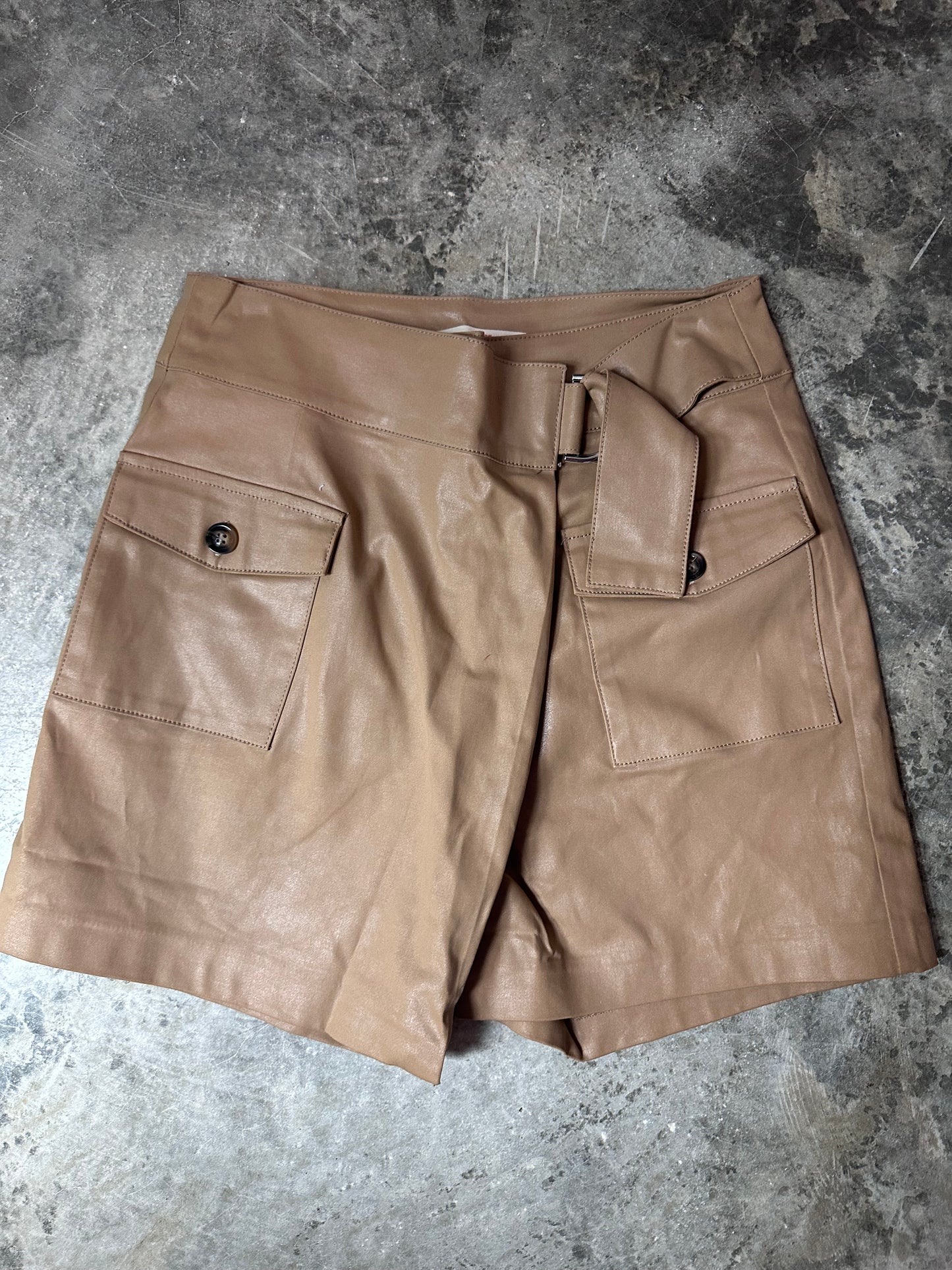 Camel Wrap Skort