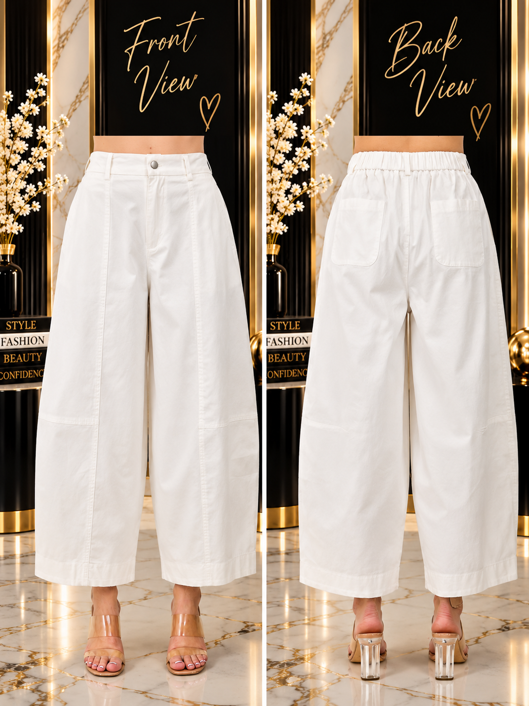 High Waist Balloon Pants
