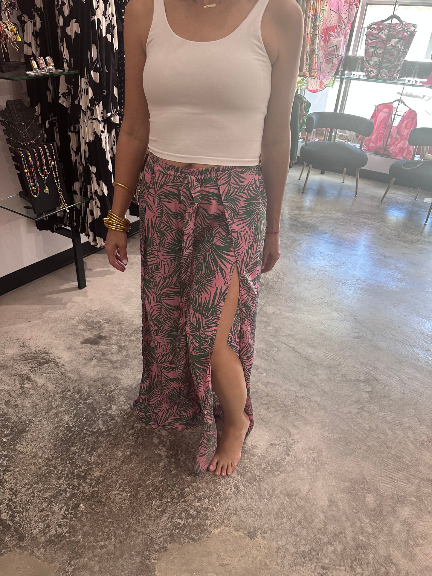 Large - Wrap Palm Pants