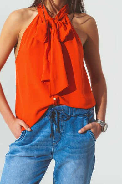 Large - Halter Neck Top