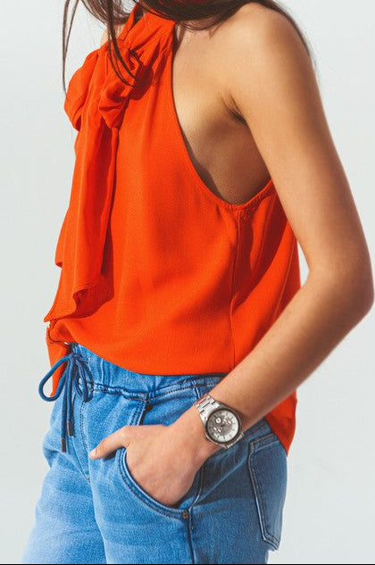 Large - Halter Neck Top