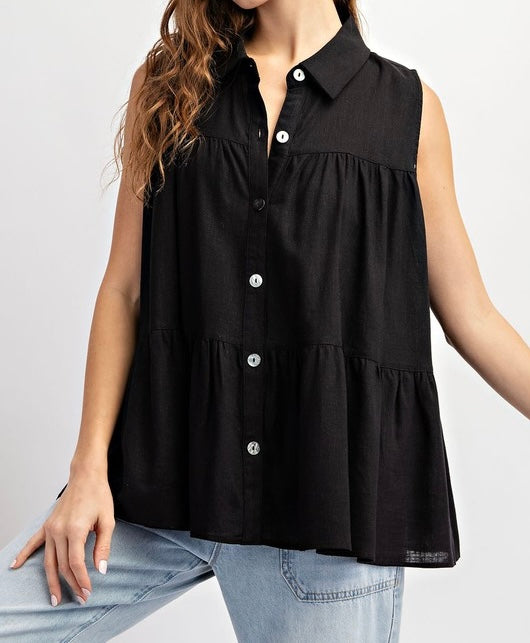 Tiered Loose Fit Top