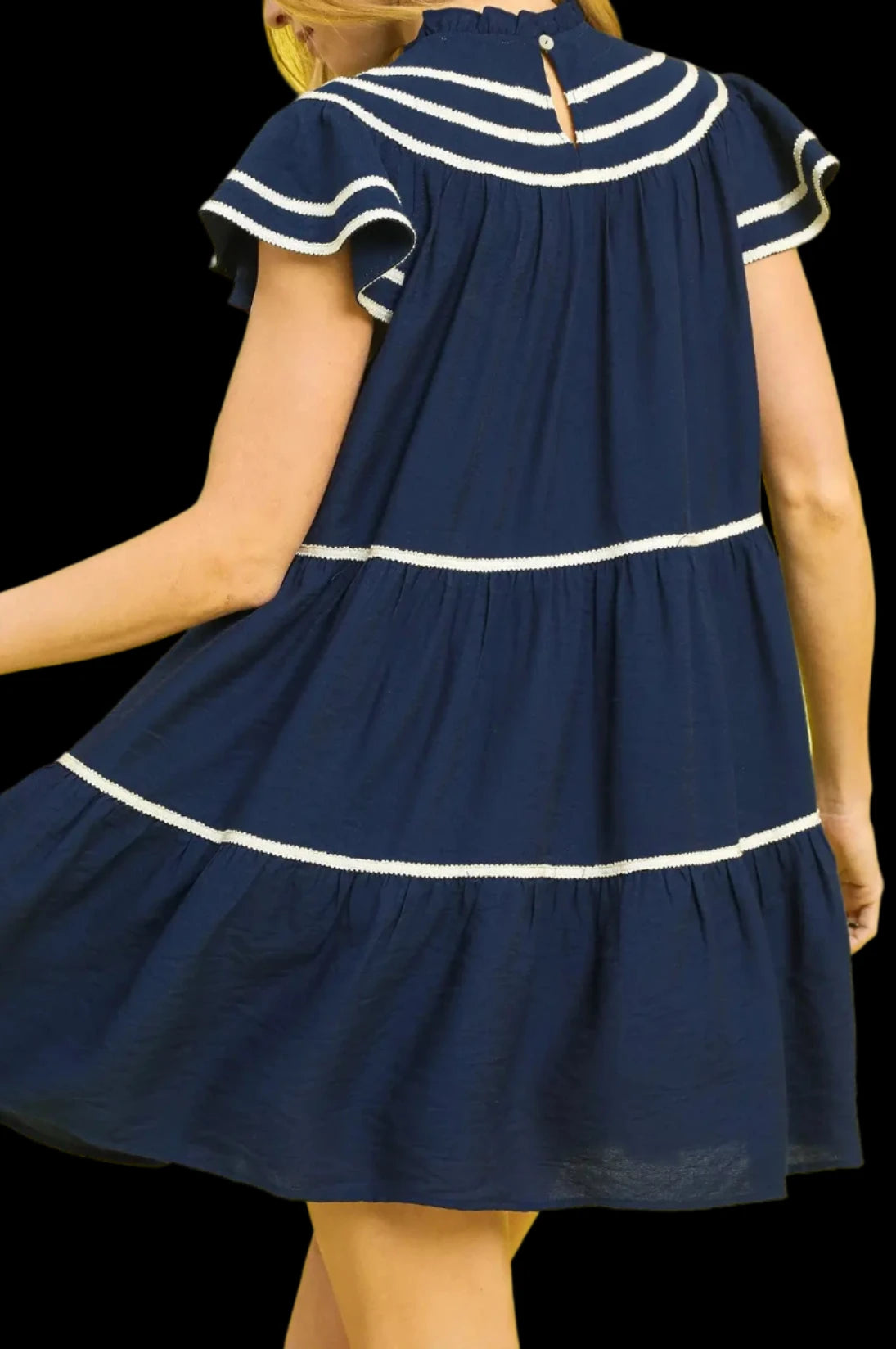 Tiered Ruffle Short Dress