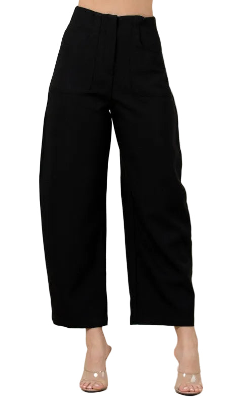 Wide Leg Barrel Pant