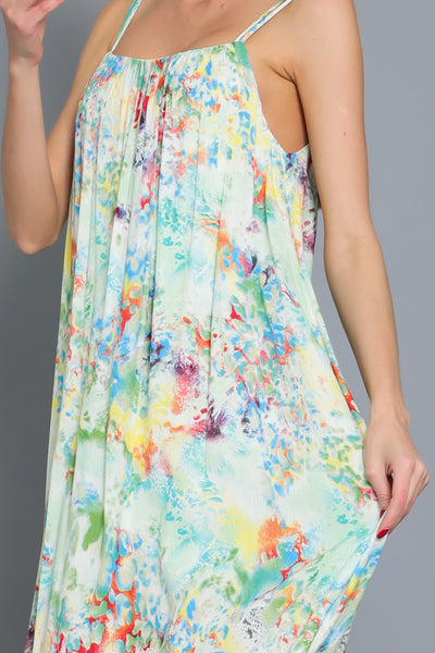 Small - Sleeveless Maxi Dress