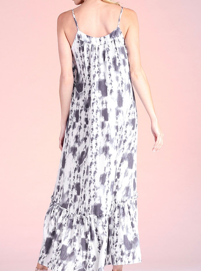Small - Tie-Dye Maxi Dress