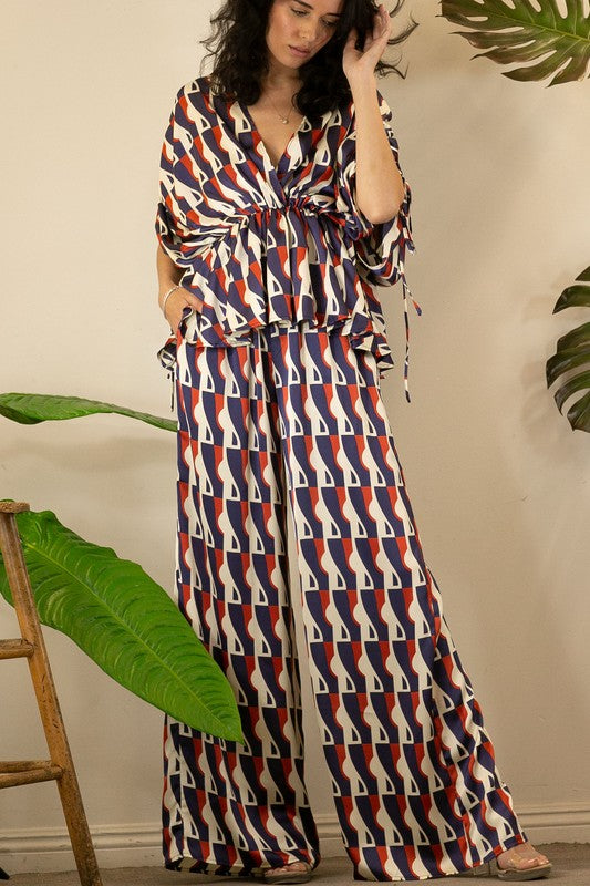 Small - Red Multi Top