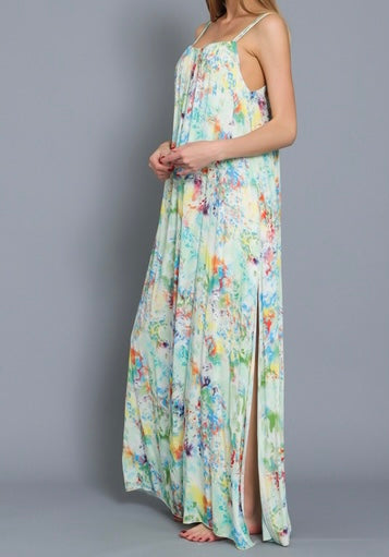 Small - Sleeveless Maxi Dress