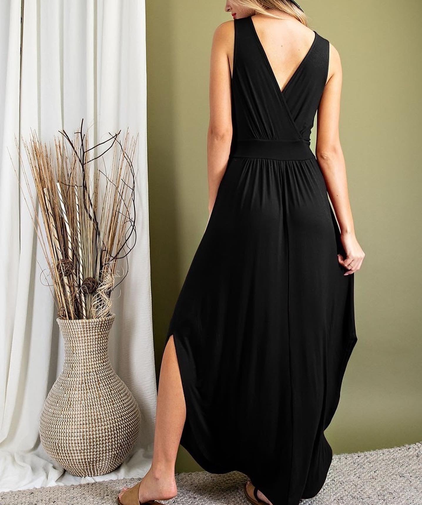 Small - Black Maxi Dress