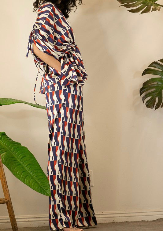 Small - Red Multi Top