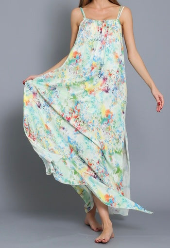 Small - Sleeveless Maxi Dress