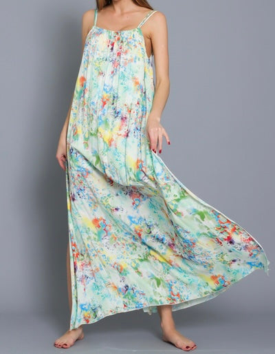 Small - Sleeveless Maxi Dress