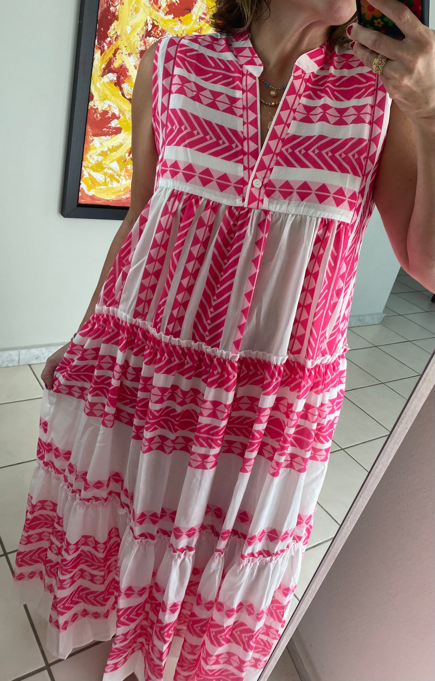 Small - Bohemian Maxi Dress