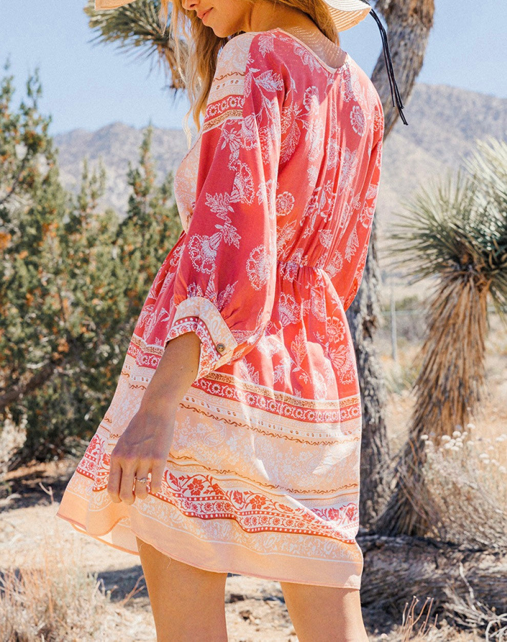 Small - Bohemian Short Dress