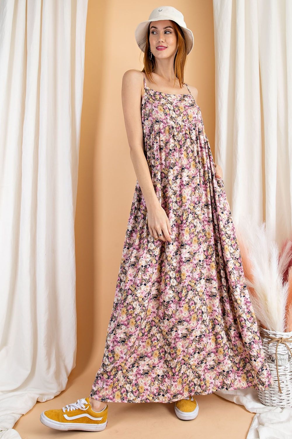 Medium - Mauve Maxi Dress