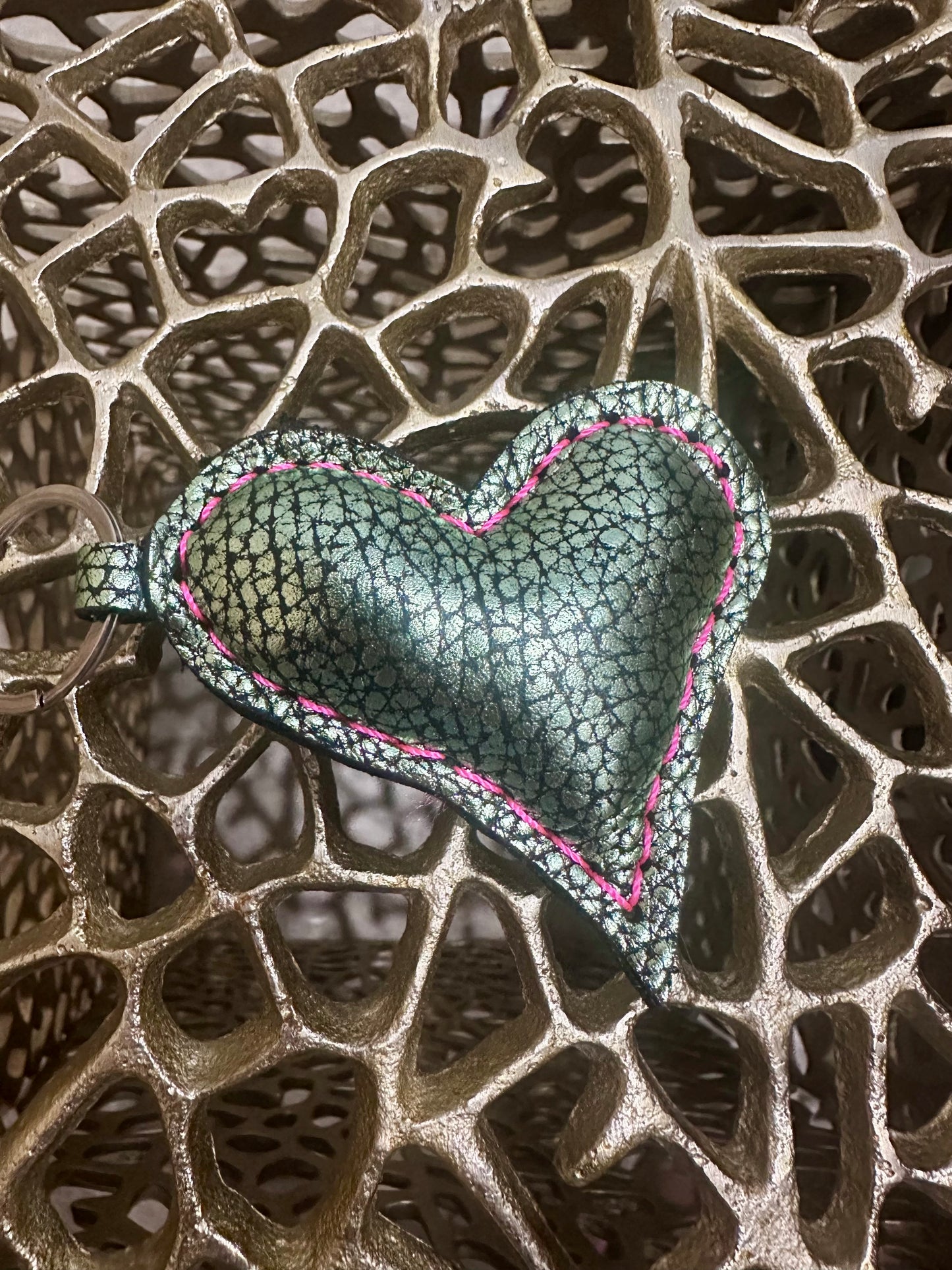 Angle Heart Keychain
