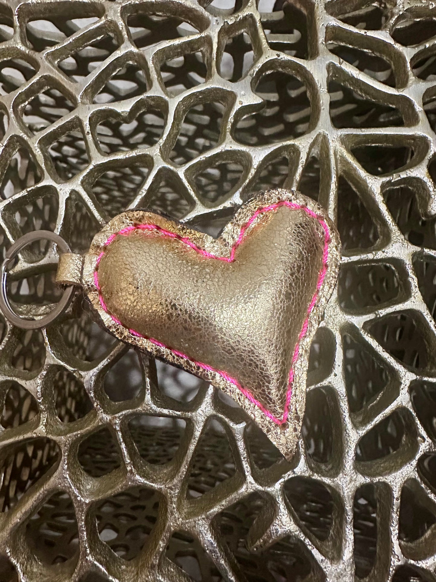 Angle Heart Keychain