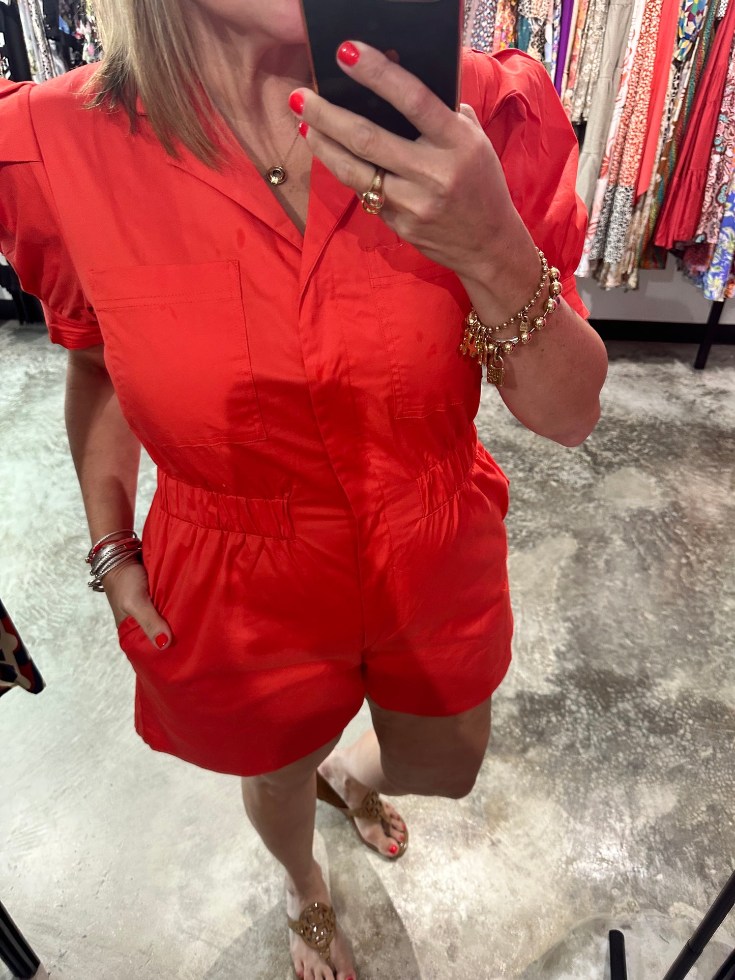 Button Up Romper