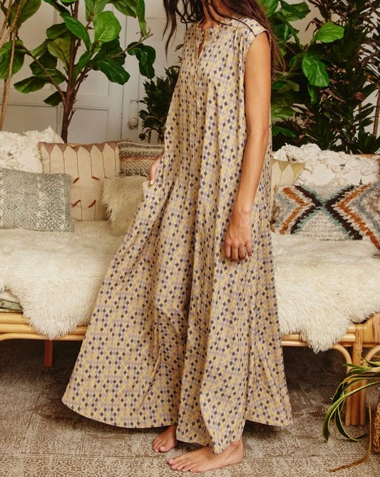 Taupe Wide Multi Leg Jumpsuit