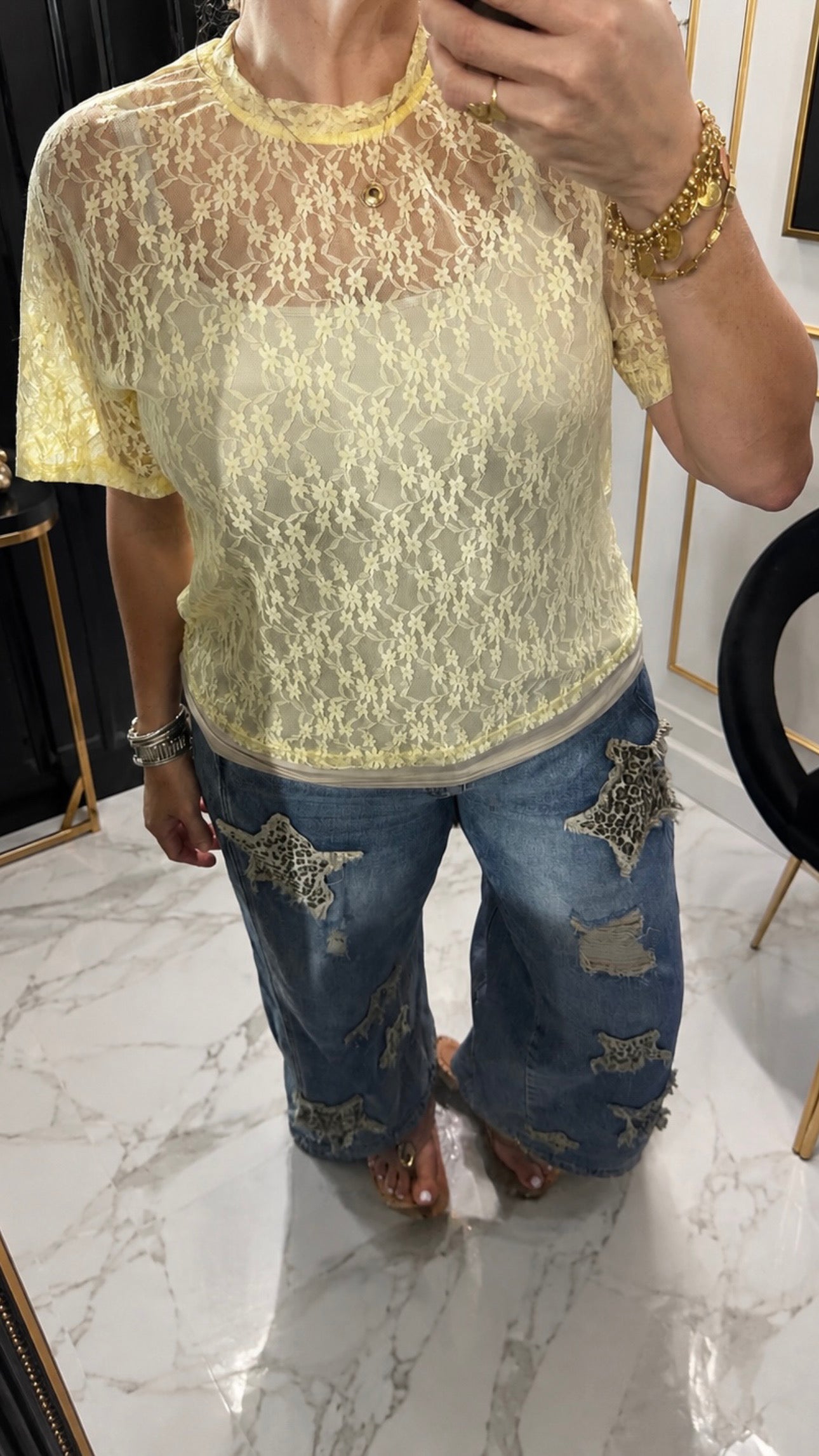 Lace T-Shirt Top
