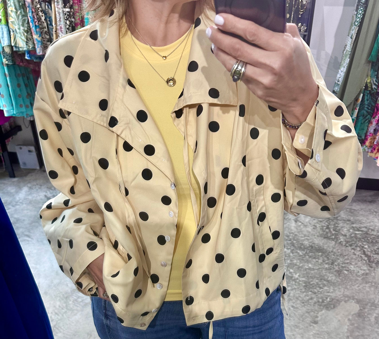 Polka Dot Jacket