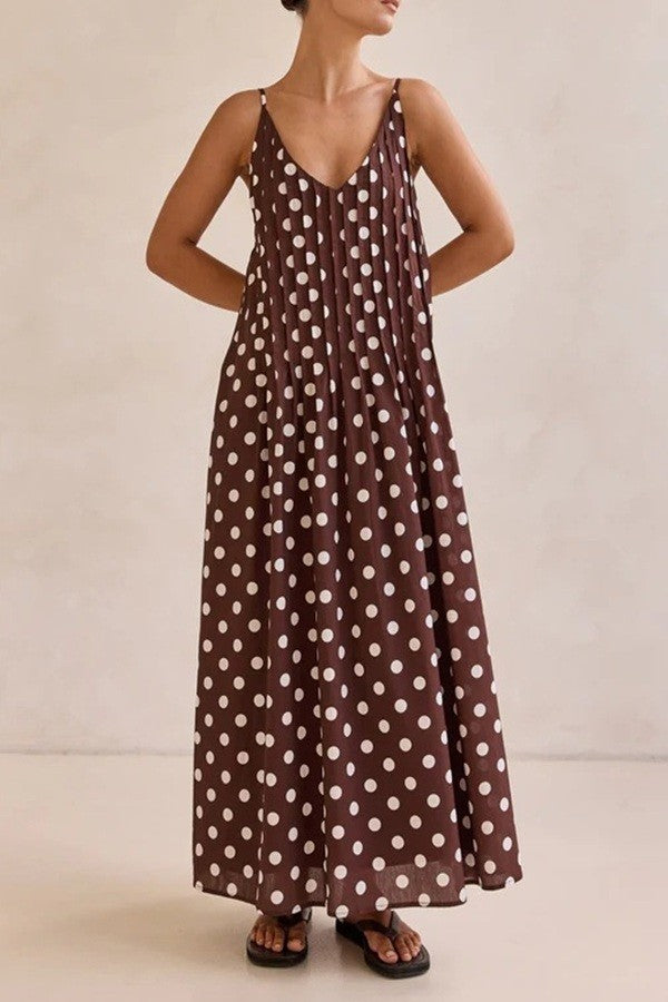 Pre Order Polka Dot Maxi Dress