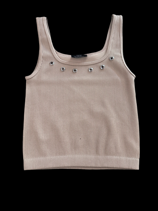 Basic Grommet Detail Tank Top