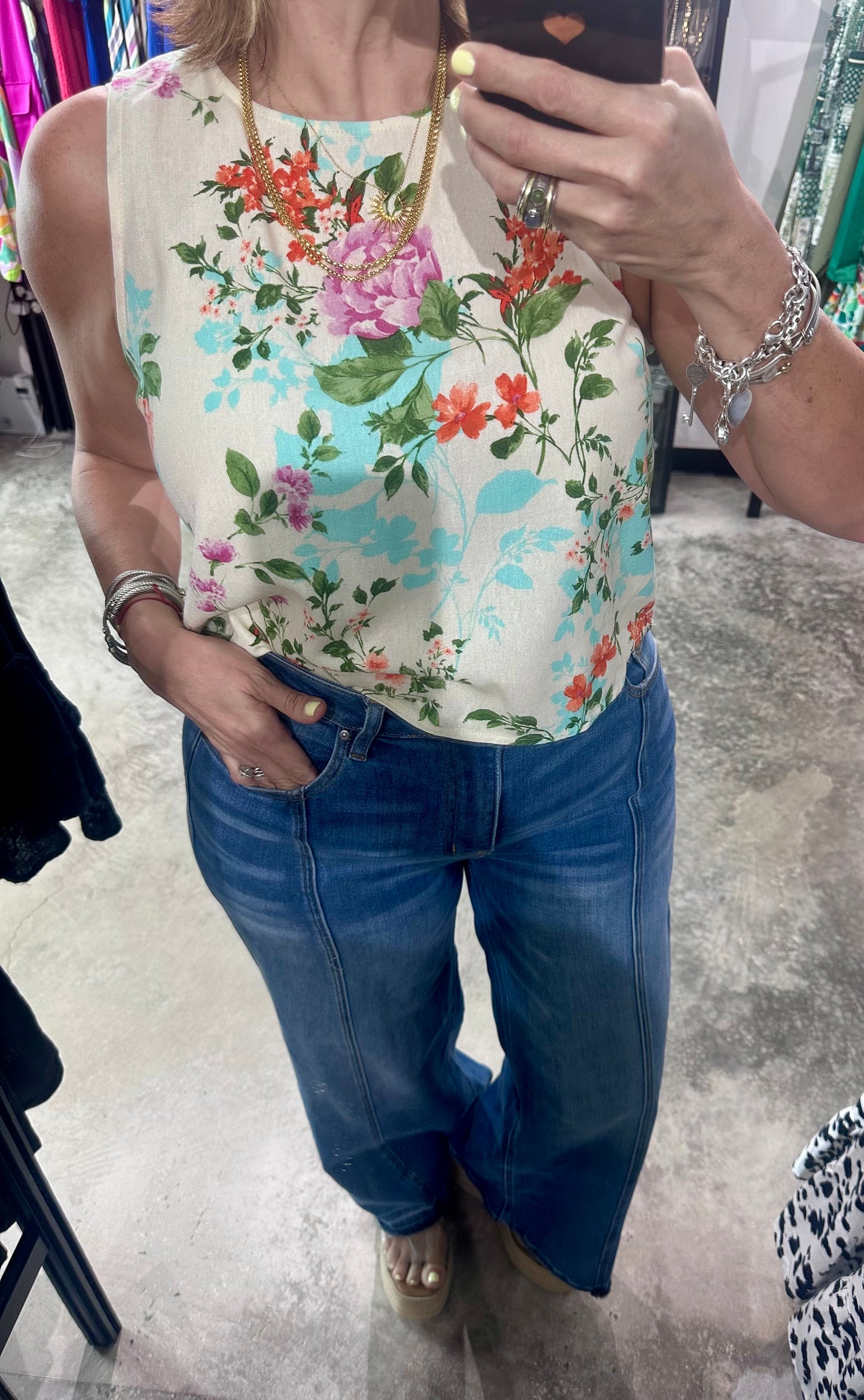 Floral Print Top