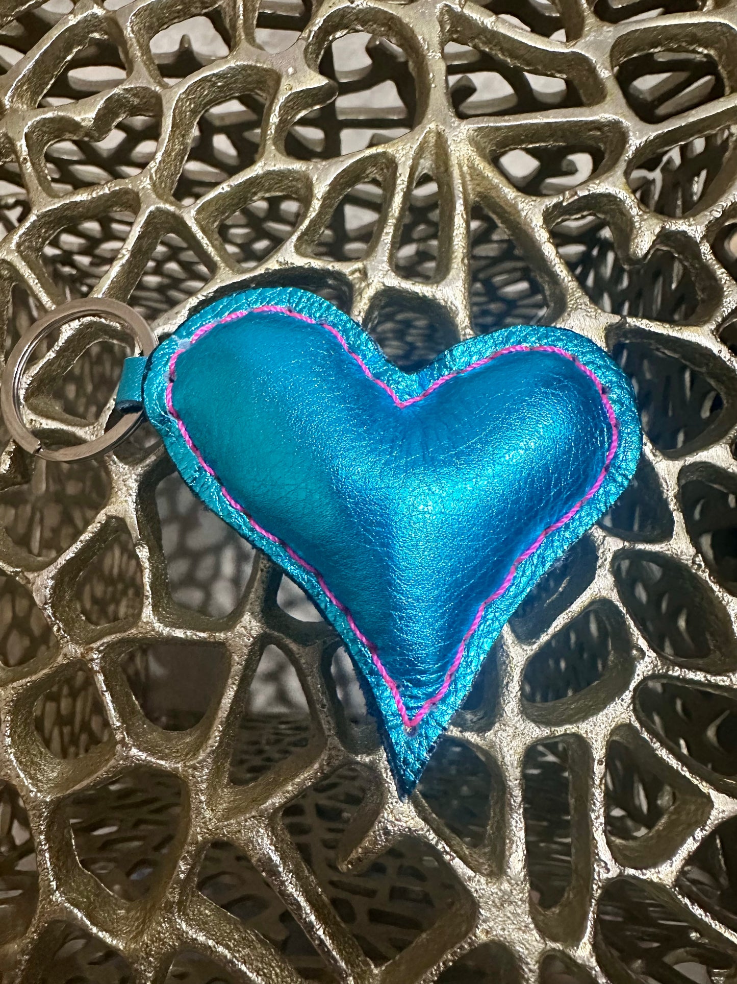Angle Heart Keychain