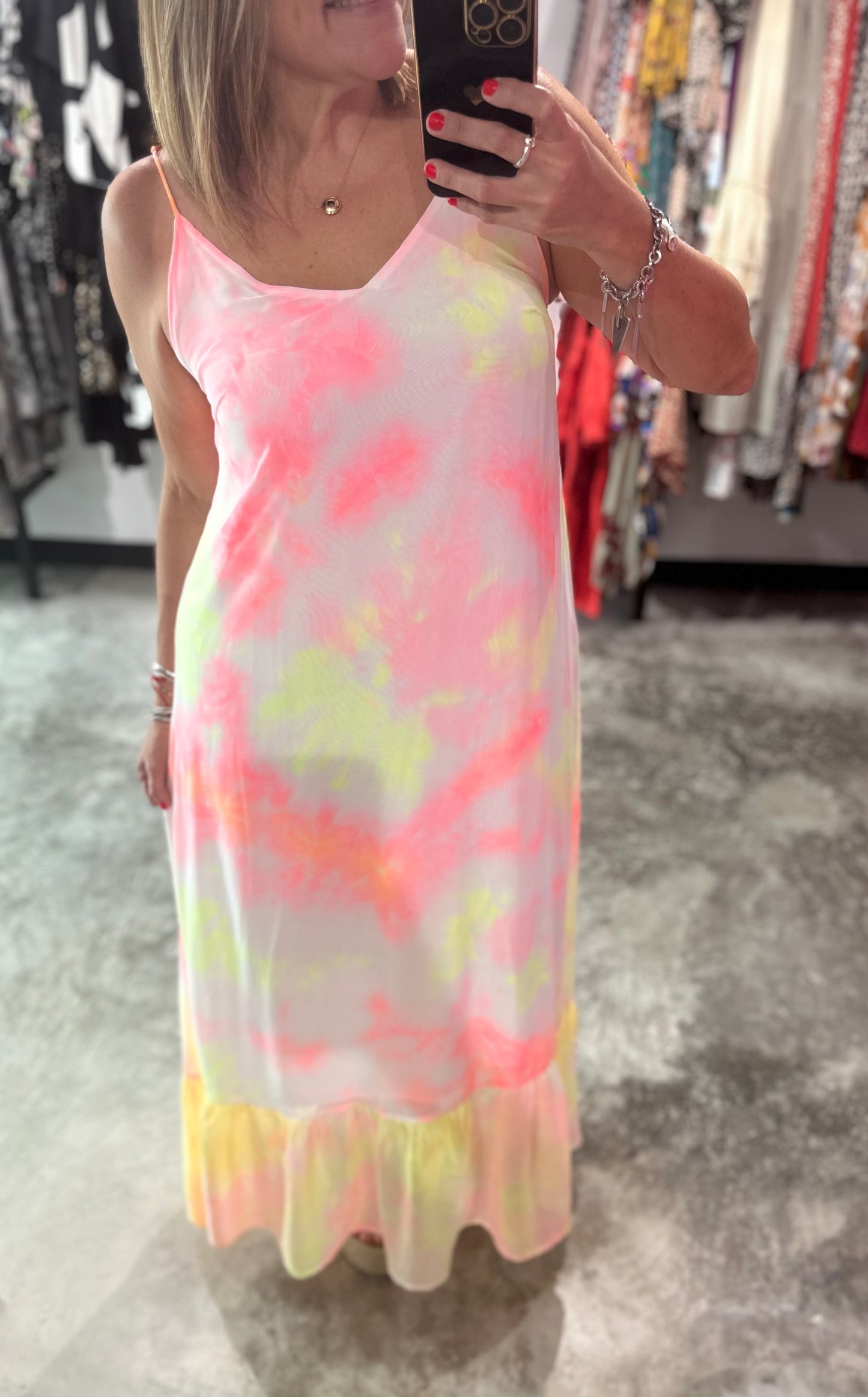 Tie-Dye Maxi Dress