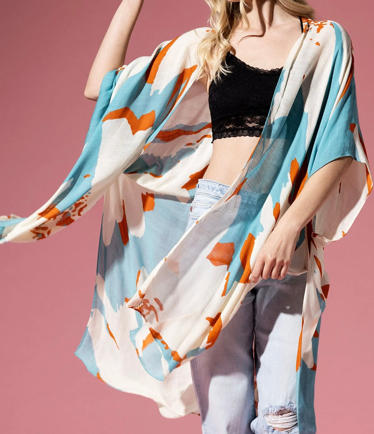 One Size Kimono Top - Assorted Colors
