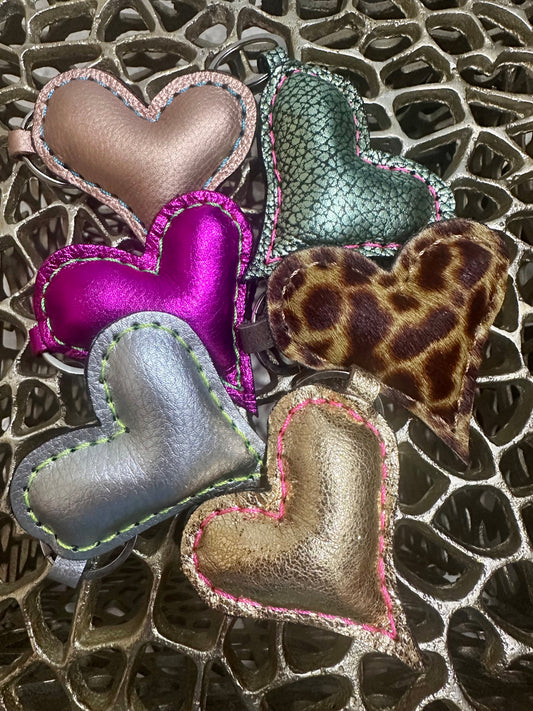 Angle Heart Keychain