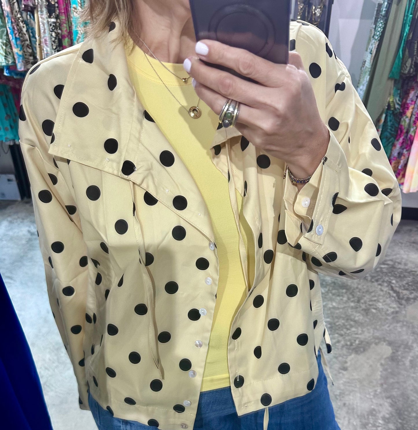 Polka Dot Jacket