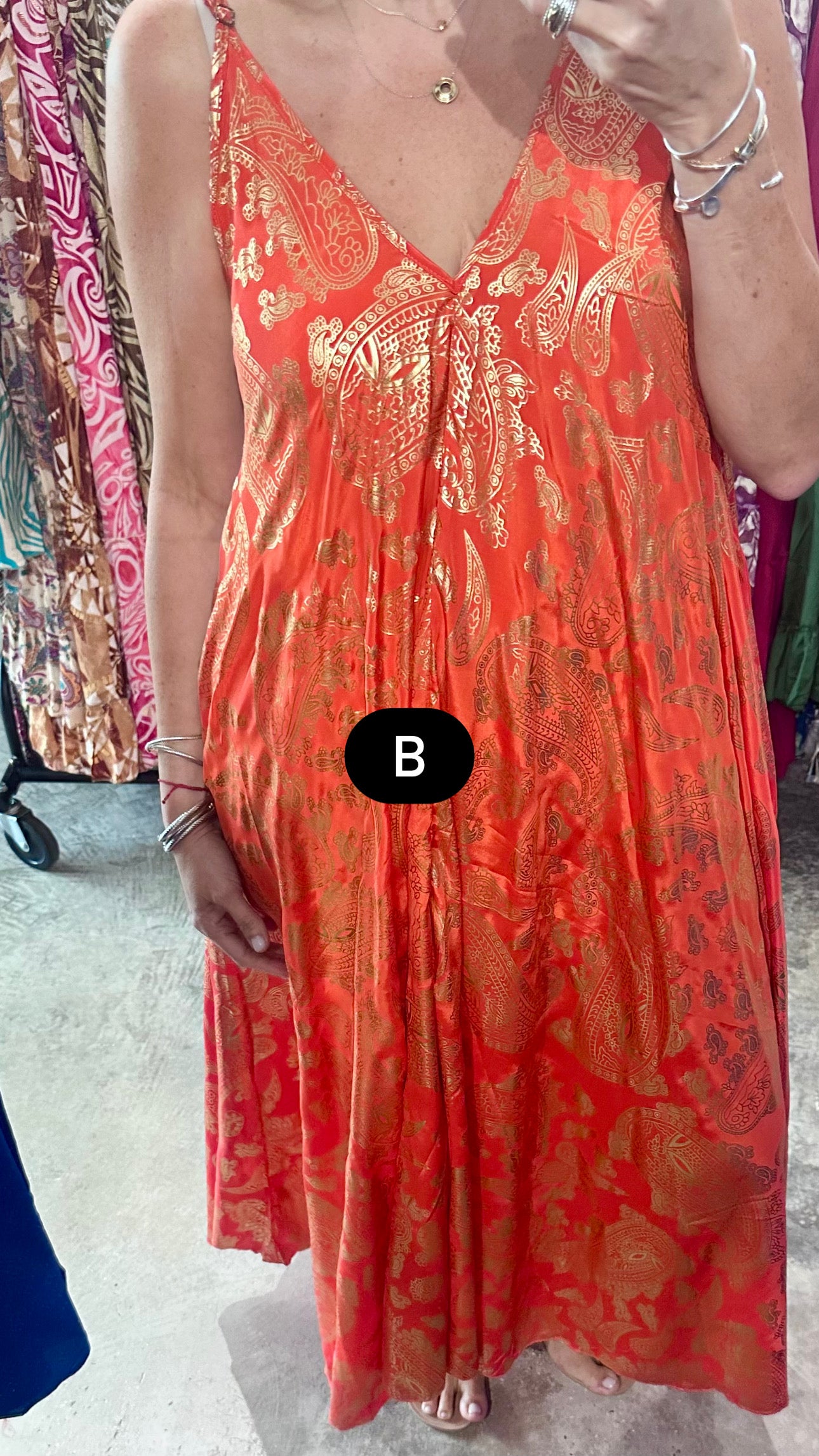 One Size Slip Maxi Dress