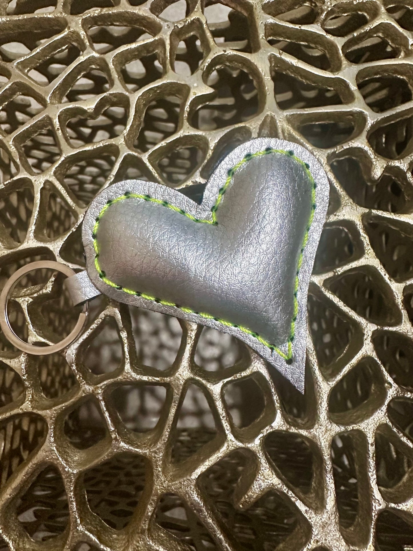 Angle Heart Keychain
