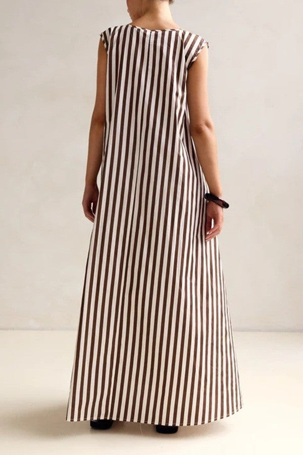 Pre Order Striped Maxi Dress