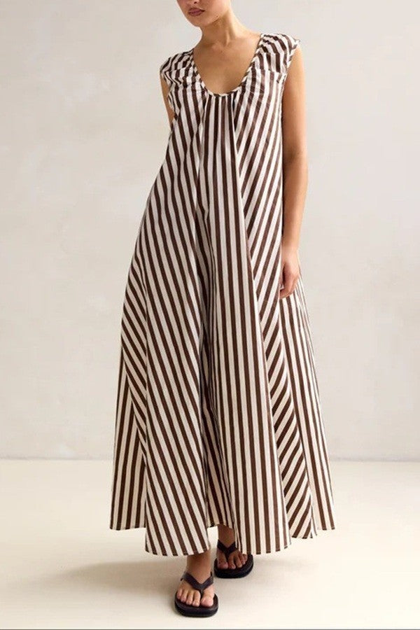 Pre Order Striped Maxi Dress