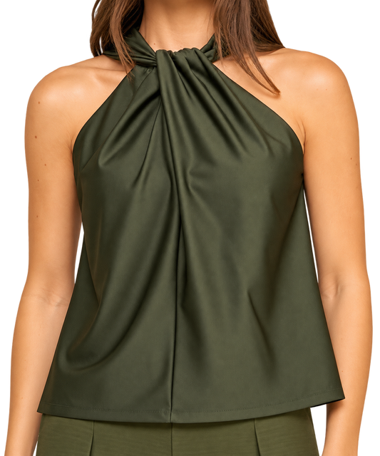 Crossover Halter Top - Assorted