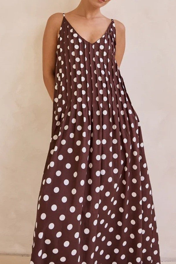 Pre Order Polka Dot Maxi Dress