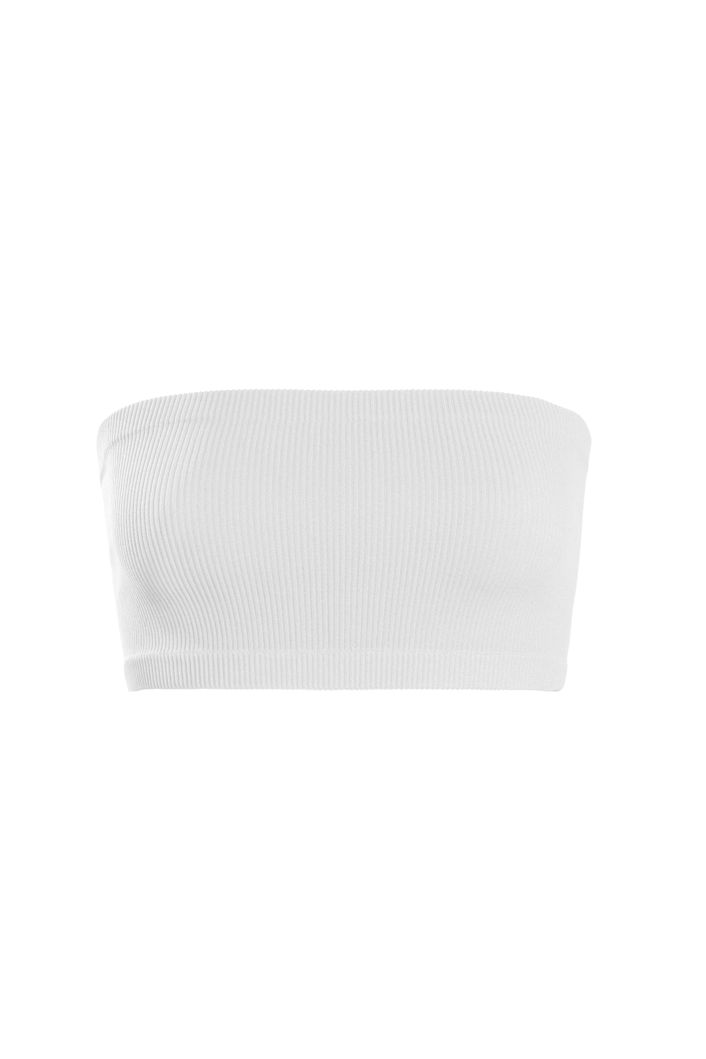 One Size - Top Thick Ribbed Bandeau