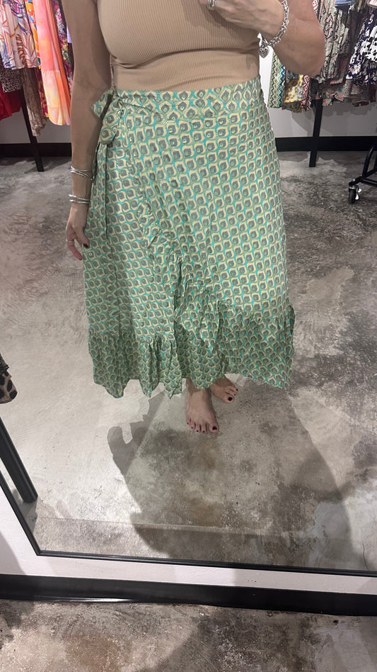 One Size Wrap Skirt