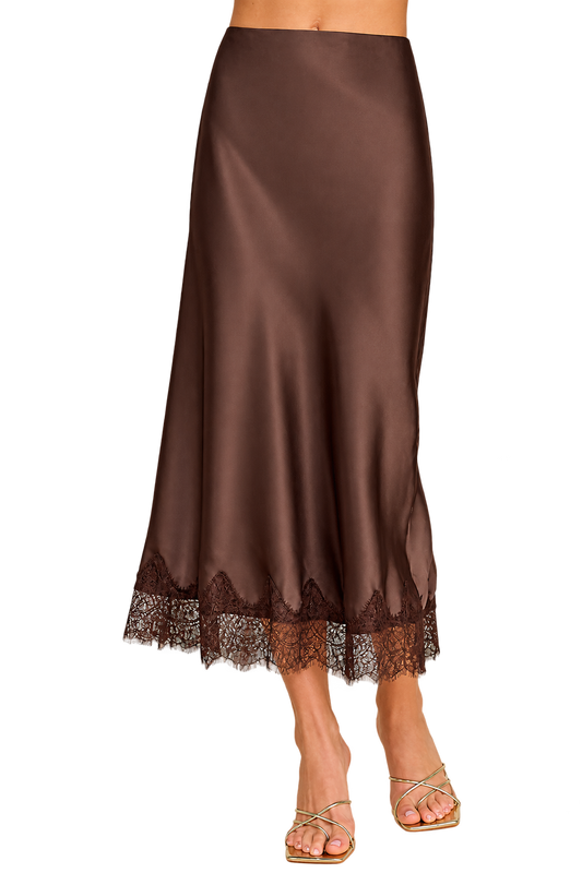 Slip Satin Skirt - Assorted