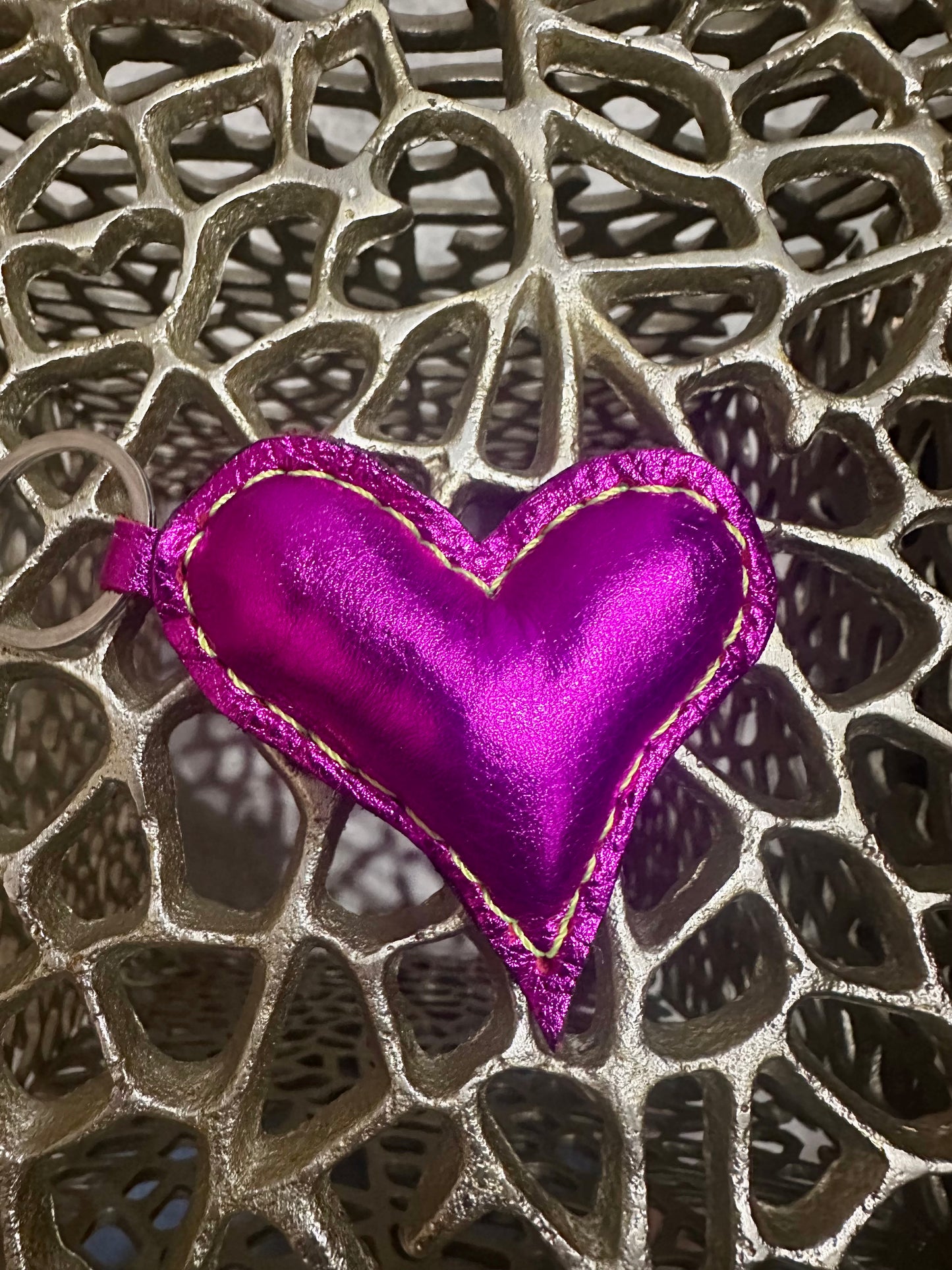 Angle Heart Keychain