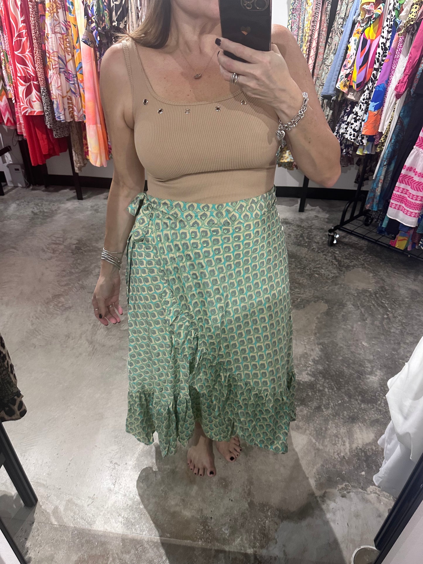 One Size Wrap Skirt