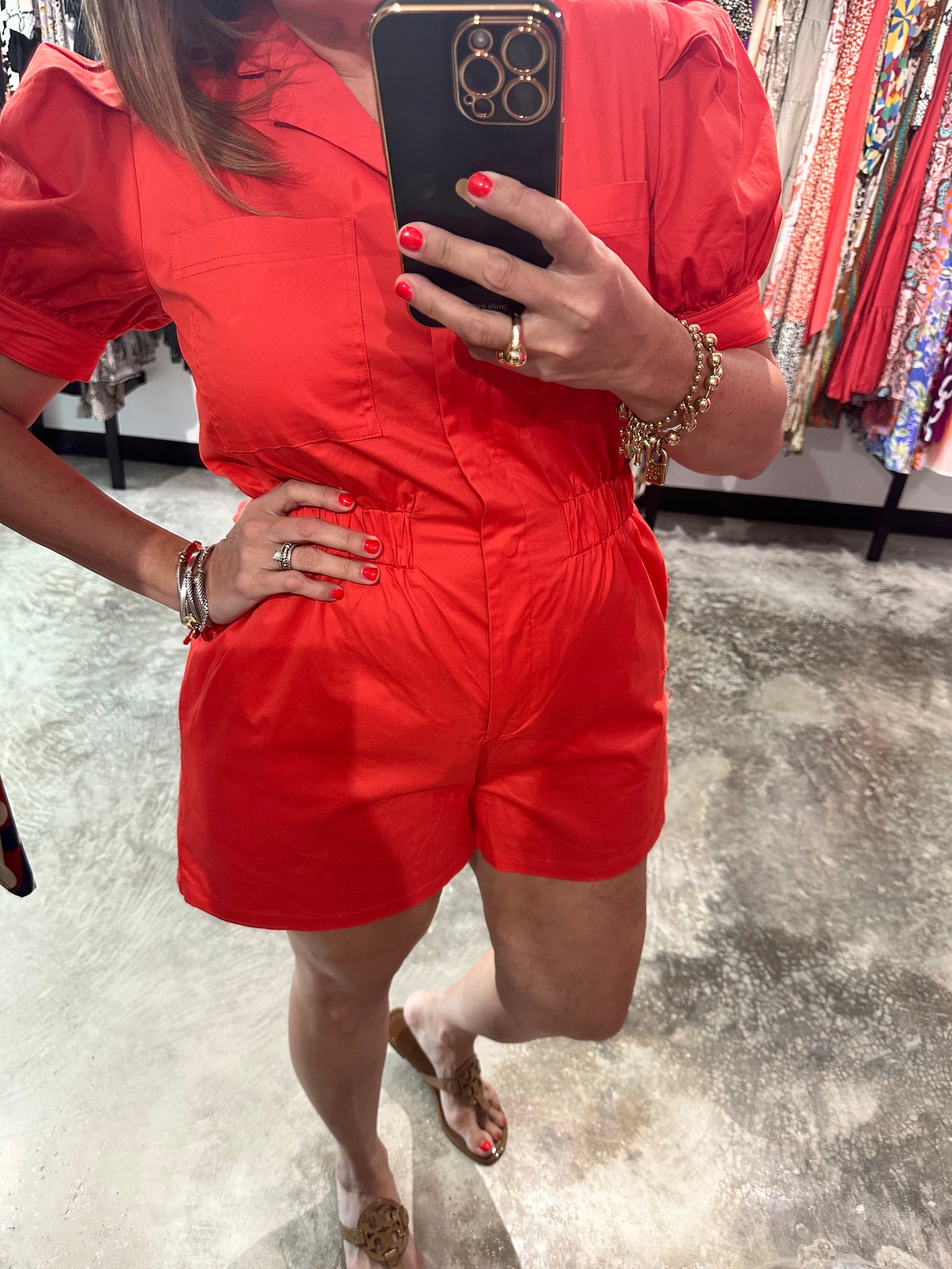 Button Up Romper