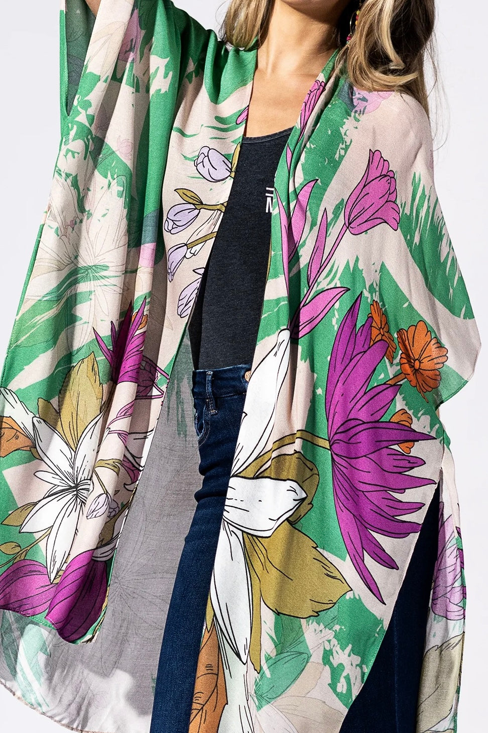 Pre Order - One Size Kimono Top - Assorted Colors